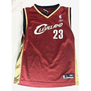 Reebok Lebron James Cleveland Cavalier’s #23 Youth Large (14-16) Jersey